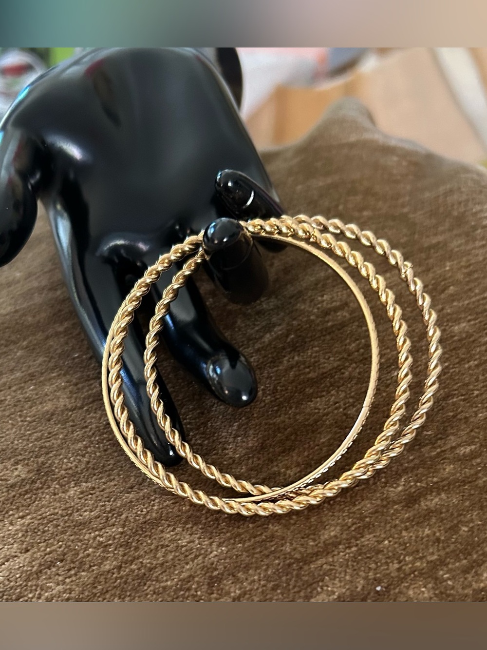 Bangles set of 3 gold